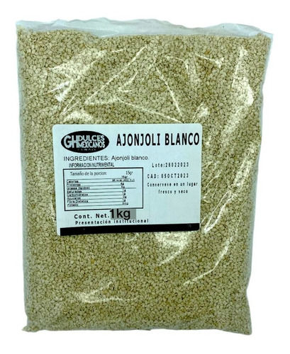 Ajonjoli Blanco Natural Premium 1kg