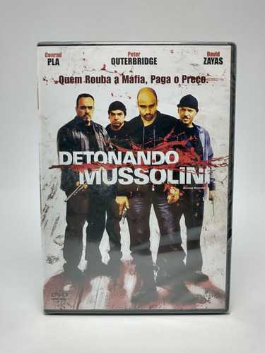 Dvd Filme Detonando Mussolini - Original Lacrado 