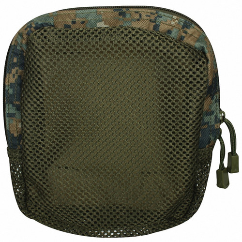 Pouch Molle Organizador Malla Digital Woodland Fox Tactical Color Verde