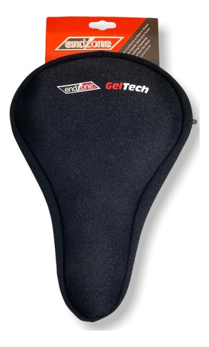 Funda Cubre Asiento Gel Tech Velo Bicicleta Color Negro