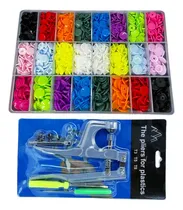 Comprar Broches Snap Presión 12mm + Pinza Kit Herramienta Merceria