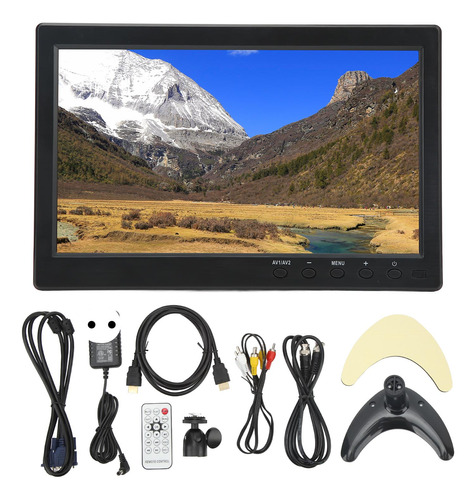 Monitor Portátil Tft Lcd Hd De 10.1 Pulgadas Con Pantalla A