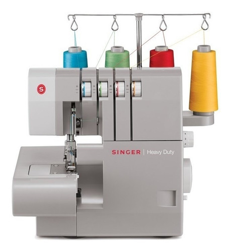 Máquina de coser overlock Singer Heavy Duty 14HD854 portable color gris 220V