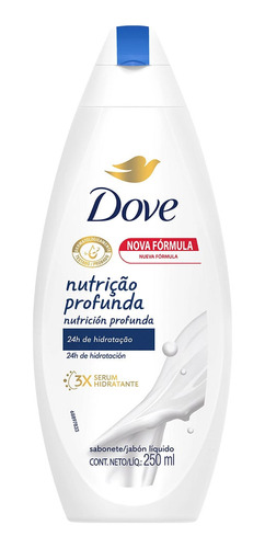 Jabón Líquido Dove Nutrición Profunda X 250 Ml