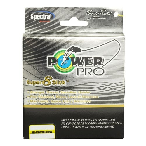 Power Pro Super Slick 1500yd Hivis Amarillo