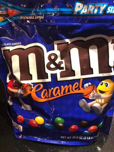 M&ms Caramelo Mms Chocolate 1kg- Novo- Maior Pacote