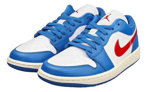 Wmns Air Jordan 1 Low Sport Blue/gym Red-white-sail Dc077441