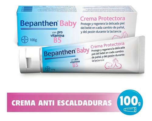 Crema Bepanthen 5% Pomada Contra Rozaduras Tubo Con 100g