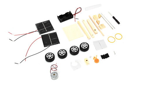 Conjunto De Motor Eléctrico, Kit De Energía Solar, Bricolaje