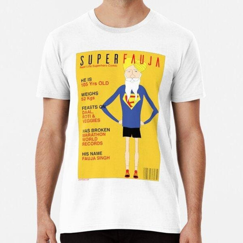 Remera Real Life Superhero Algodon Premium