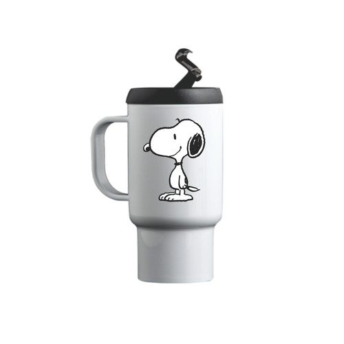 Jarro Térmico Personalizado Sublimado Vaso Snoopy