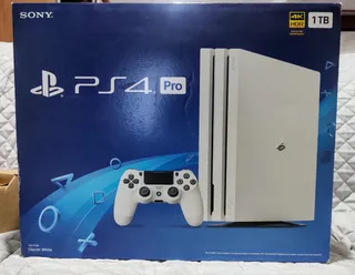 Sony Playstation 4 Pro 1tb Standard Color Glacier White