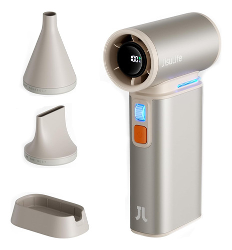 Jisulife Super Jet Fan, Ventilador Portátil De Mano De 8800 