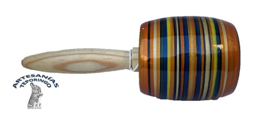 6 Piezas Artesania Mexicana Balero Mediano Especial De Mader