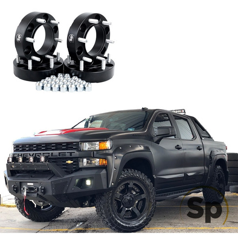 Imagen 1 de 10 de Kit Espaciadores Chevrolet Silverado Cheyenne 1.5 6/139 4pzs