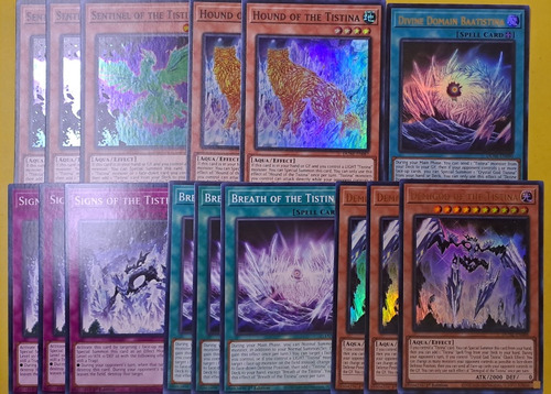 Tistina Duelist Nexus Yugioh 15cartas 