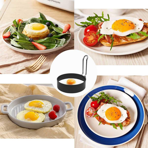 Paquete De 4 Huevos De Acero Inoxidable Antiadherentes Redon