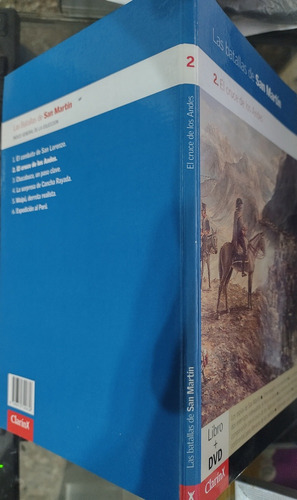 Las Batallas De San Martín El Cruce De Los Andes Con Cd-#35