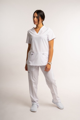 Uniforme Spandex Medico, Enfermeros + Zuecos Promo 