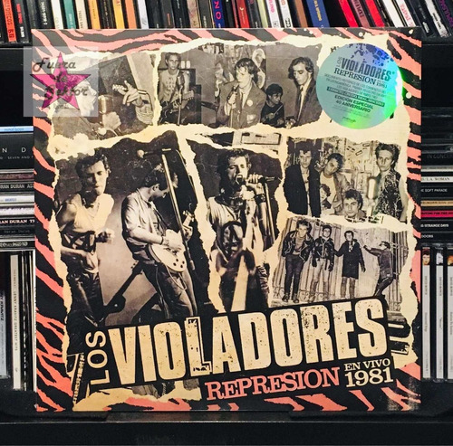 Vinilo Los Violadores Represion En Vivo 1981 Nuevo Y Sellado