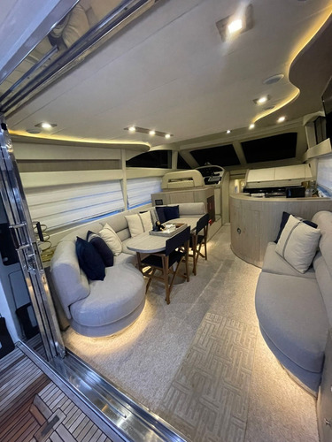 Imagem 10 de 15 de Azimut 54 - 1999 - 2x Volvo D12 676 Hp - Ñ Phantom Nx Sessa