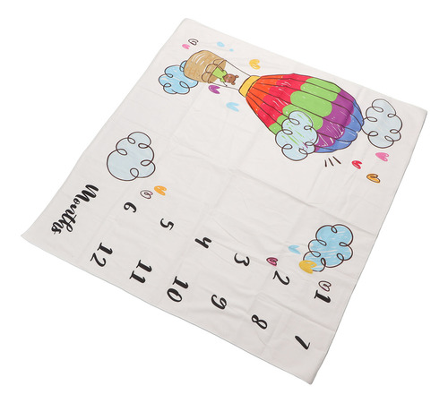 Cobertor Monthly Milestone Para Bebês Baby Month Innovative
