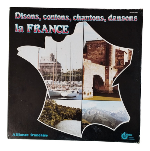 4 Discos Vinilo Lp Francia Disons Contons Chantons Dansons