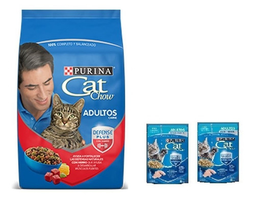 Cat Chow Gato 8k + 2 Sachets + Envio Gratis