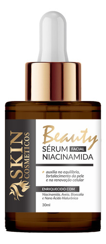 Serum Renovador Niacinamida Skin Cosméticos Momento De Aplicação Dia/noite Tipo De Pele Todo Tipo De Pele