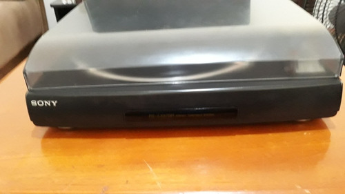 Toca Disco Sony Ps.lx.57.br. Agulha Cm 100 Original Laranja