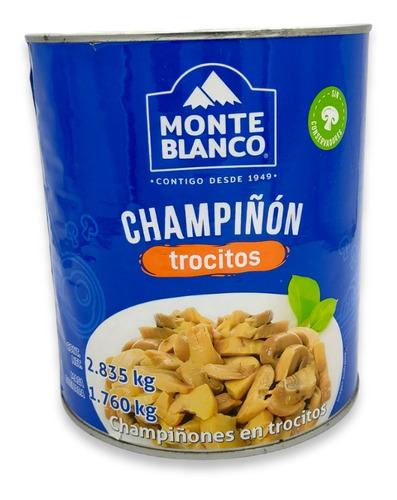 Champiñón Trocitos Monte Blanco 1.760 Kilogramos
