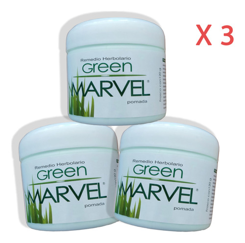 3 Crema Marvel Pomada Aux Dolores Articulares / Musculares