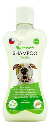 Shampoo Hipoalergenico Ph Neutro Para Perros 250ml Happypets Fragancia Avena
