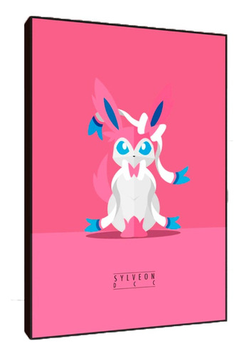 Cuadros Poster Pokemon Sylveon 40x60 (eon 3)