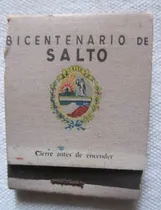 Comprar Antigua Caja De Fosforos Aceite Uruguay Bicentenario Salto