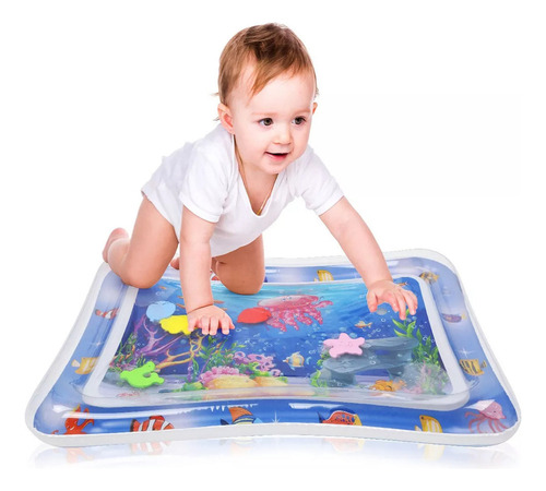 Estera Inflable De Agua Inflable Para Bebés, Estimulación Te
