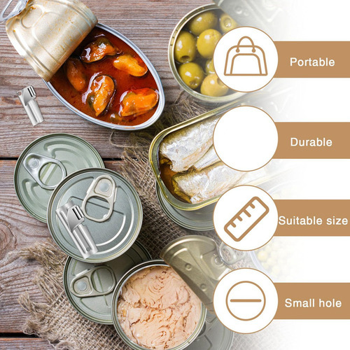 . Abrelatas De 12 Piezas, Abrelatas Para Acampar Con