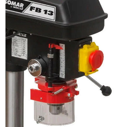 Imagem 2 de 6 de Furadeira De Bancada Fb13 1/2 Pol (13mm) 1/3cv Somar-fb13