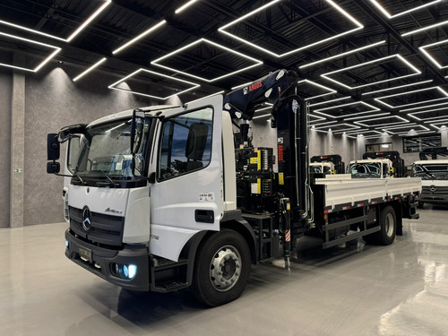 Caminhão Mb Atego 1719 4x2 2025 Guindauto Munck Argos 20t