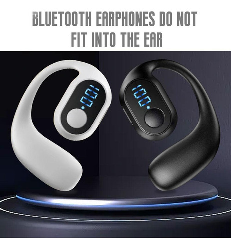Auriculares De Oído Abierto Rygrzj Bluetooth, Auriculares In