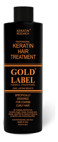 Gold Label, Tratamiento De Queratina Profesional, Super Repa