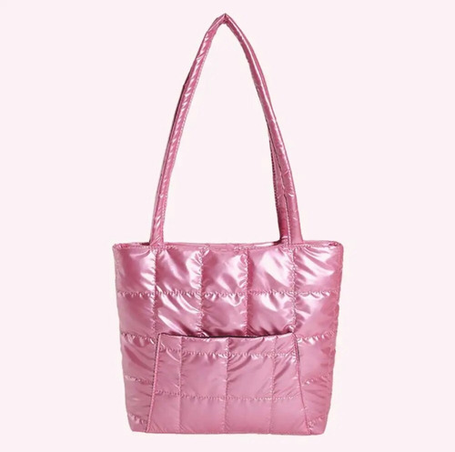 Bolso De Mujer Acolchado Impermeable A La Moda