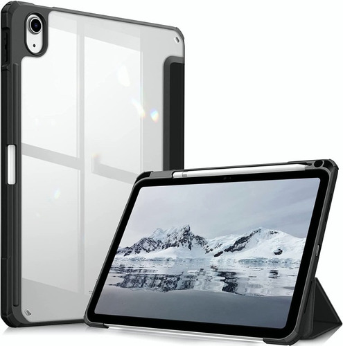 Funda Para iPad 10.ª Generación 2022  A2757 A2777 Negro 10.9