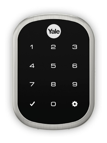 Imagen 1 de 3 de Cerrojo Digital Yale Yrd256 (clave)