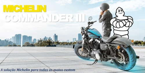 Michelin Commander 3 90/90-21 Dianteiro Harley Davidson