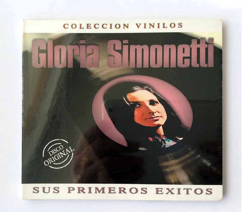 Cd Gloria Simonetti - Sus Primeros Éxitos (ed. Chile, 2016)