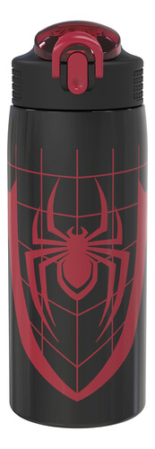 Zak Designs - Botella De Agua Marvel Spider-man Para Viajes