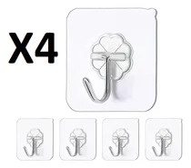 Comprar Ganchos De Pared Adhesivos Pack De 4 Unidades Cod M053