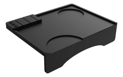 Tapete Para Compactar Espresso, Tapete De Silicona Negro