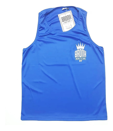 Musculosa Lisa De Boxeo Entrenamiento Deportivo Bronx Adulto